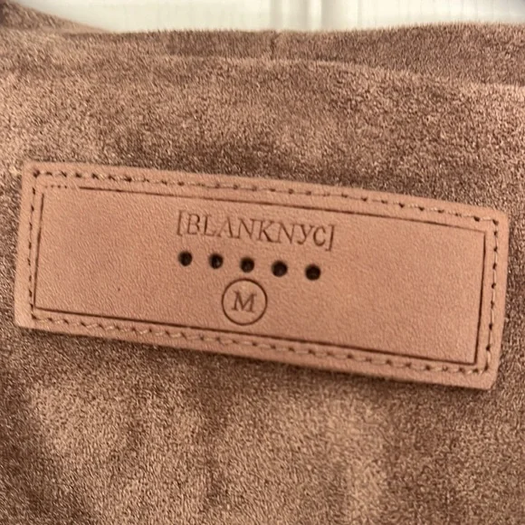 BLANKNYC Faux Suede Moto Jacket - Picture 3 of 5